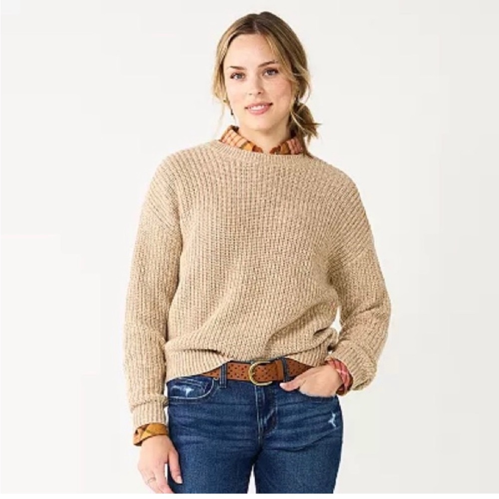 Nwt! Sonoma 4x oversized knit sweater